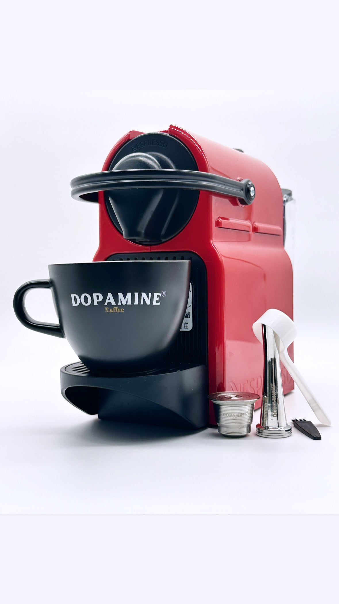 Dopamine Nespresso Inissa XN1005 - Capsule machine bundle