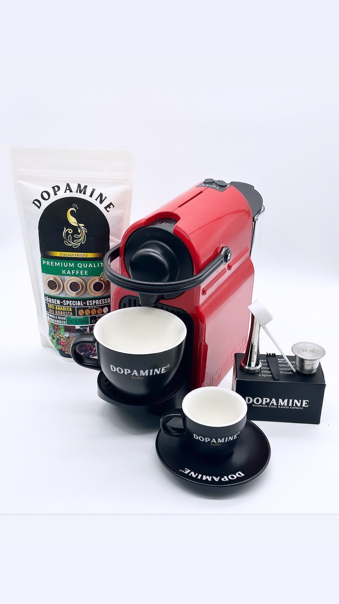 Dopamine Nespresso Inissa XN1005 - Capsule machine bundle II.