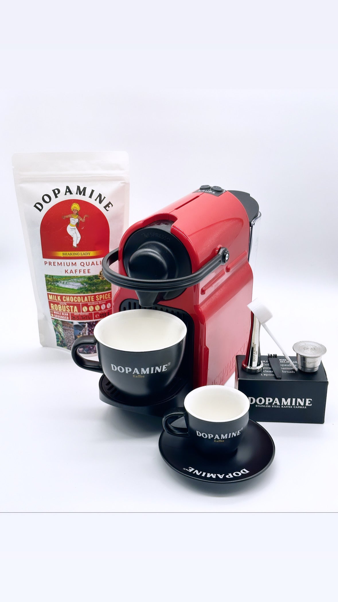 Dopamine Nespresso Inissa XN1005 - Capsule machine bundle II.