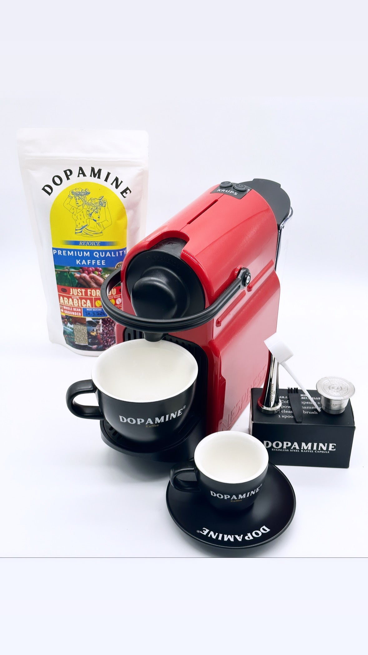 Dopamine Nespresso Inissa XN1005 - Capsule machine bundle II.